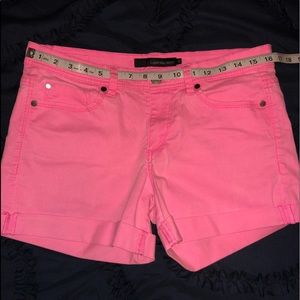 Calvin Klein hot pink shorts